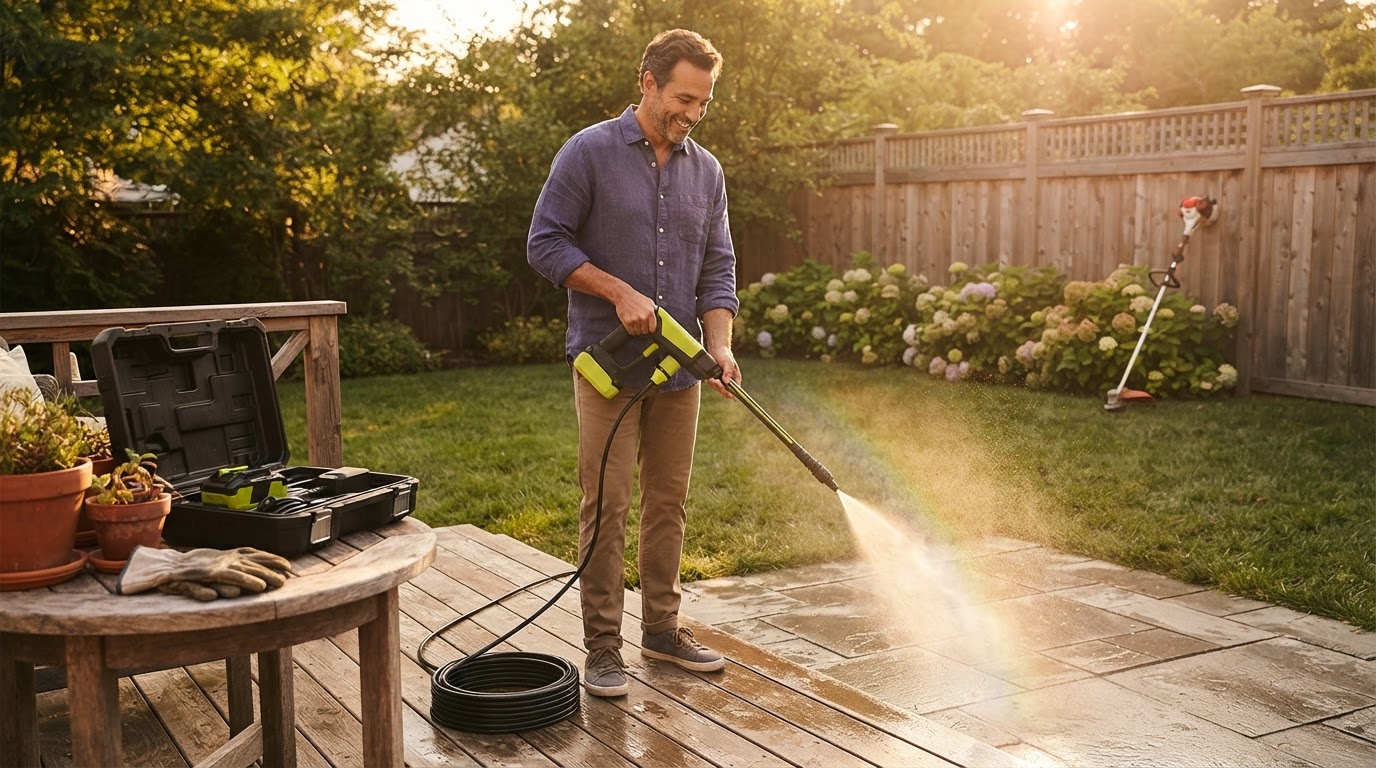 Home Depot Father's Day Sale and Cordless Pressure Washers