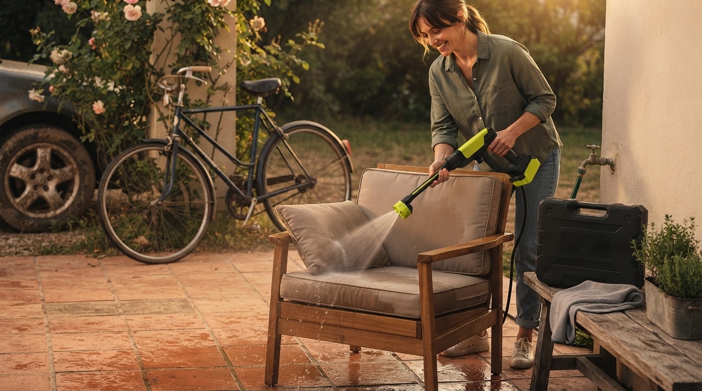 How does a battery operated jet wash compare to corded?