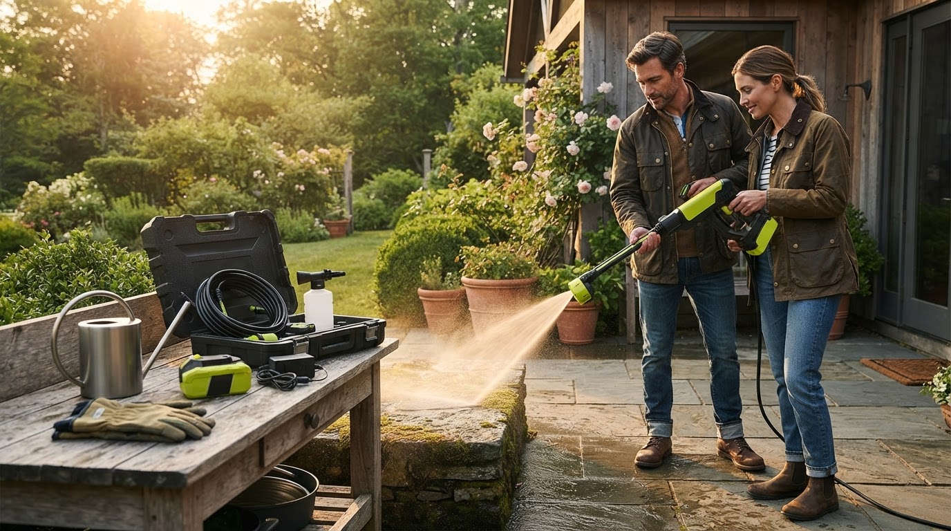 Lowe’s Outdoor Tool Sales Meet Cordless Pressure Washers