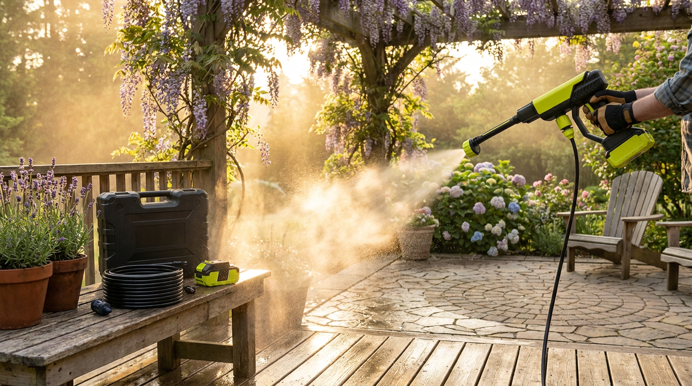 Lowe's Outdoor Sale Features Cordless Pressure Washers