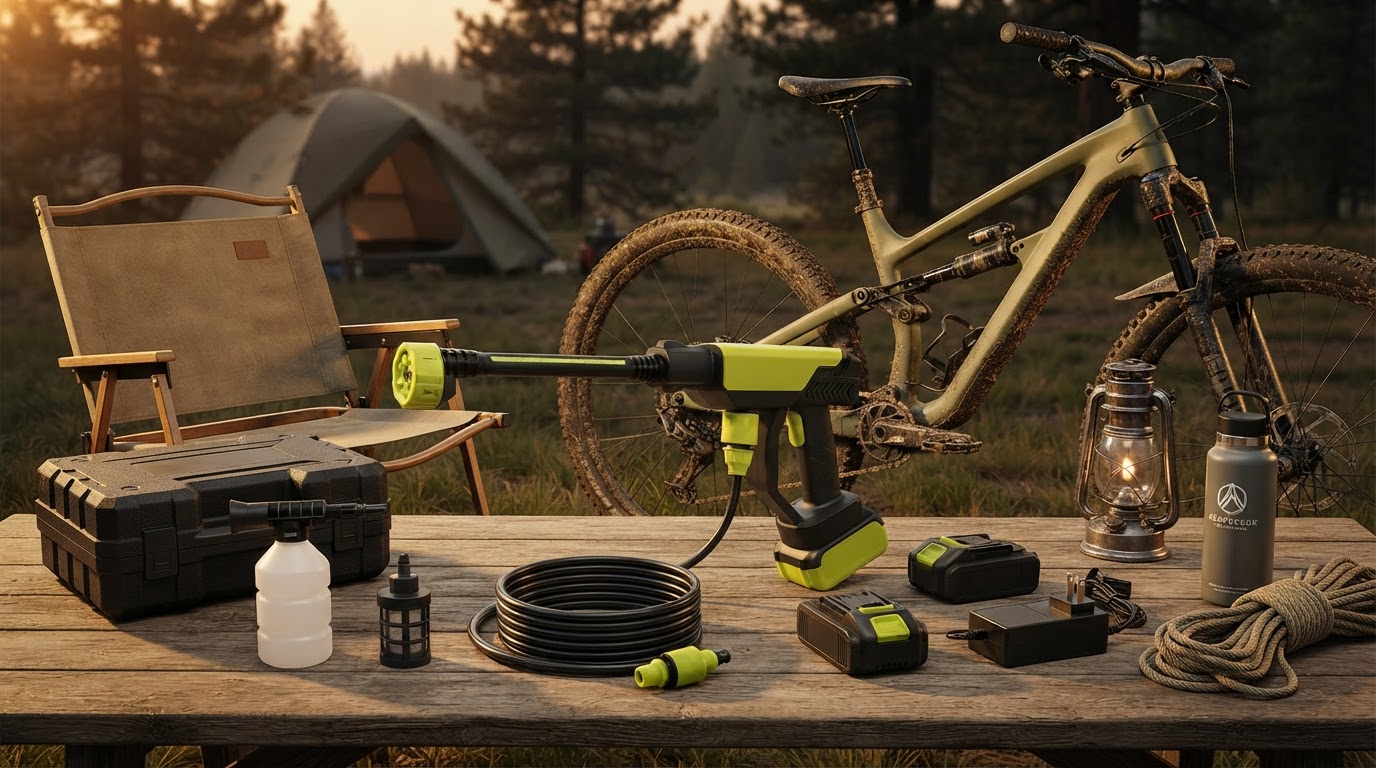 Which Cordless Pressure Washers Work for Camping and MTB?