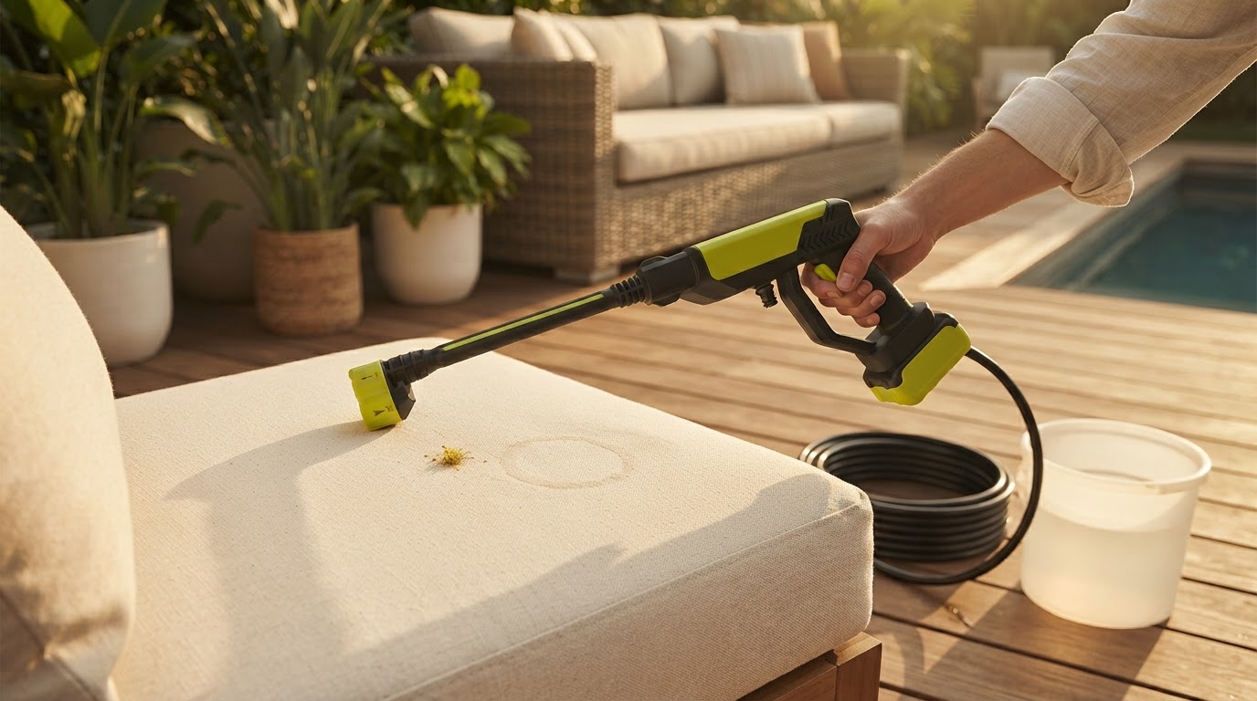 Understanding Water Pressure Safety for Patio Cushion Maintenance