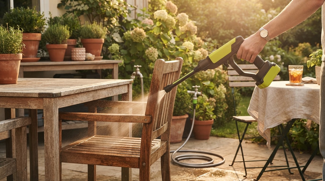 Why a Cordless Pressure Washer is Best for Outdoor Furniture