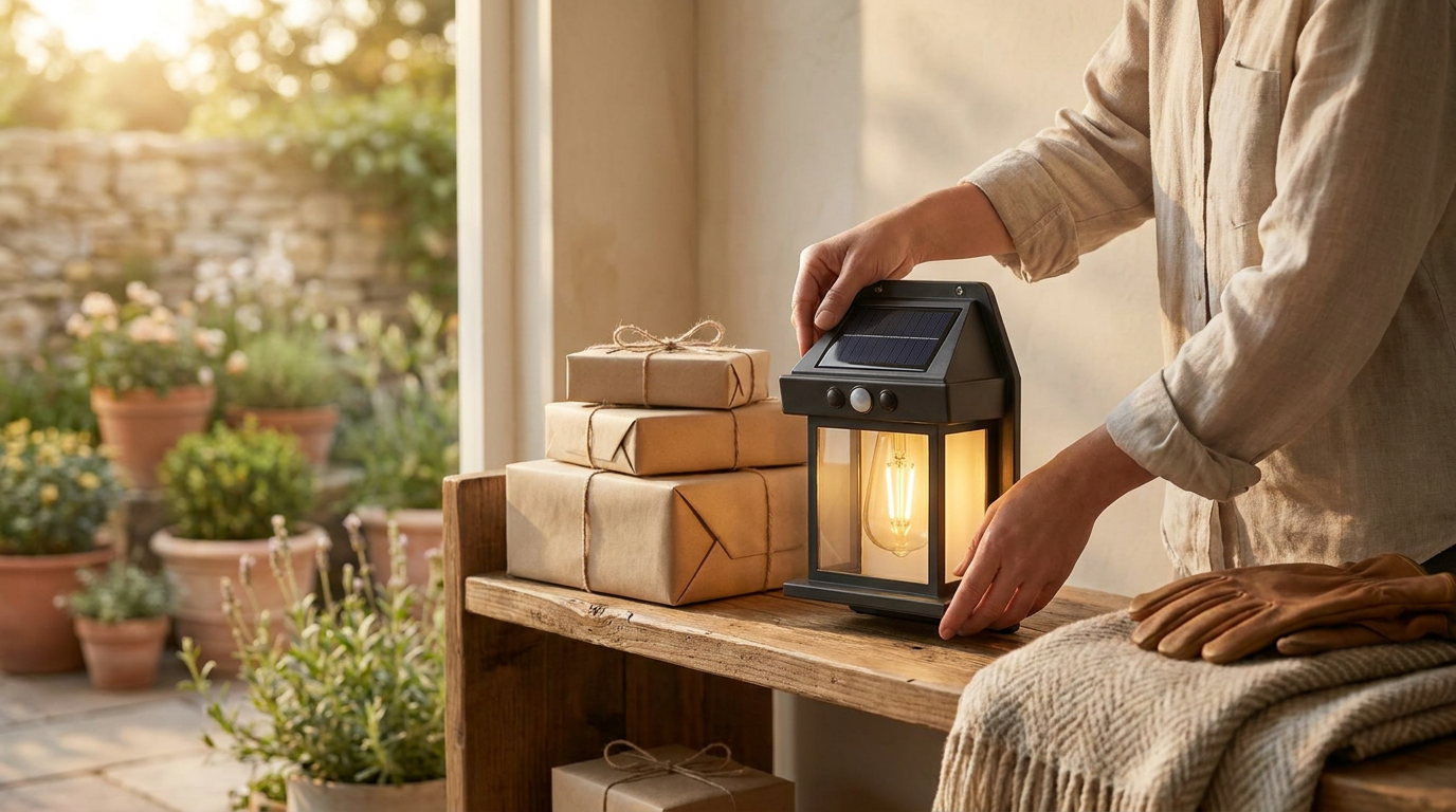 Black Metal Solar Wall Lantern Materials Performance