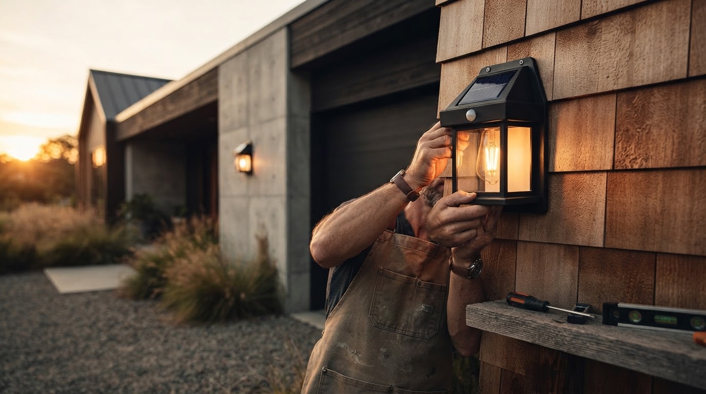 Black Solar Barn Light Strategies for Modern Garages