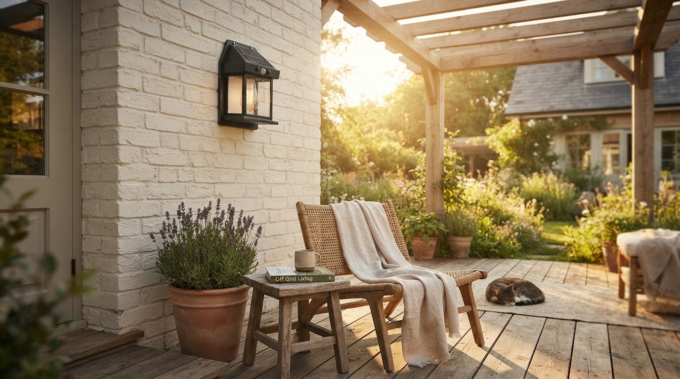 Do Solar Outdoor Wall Lights work for wireless porches?