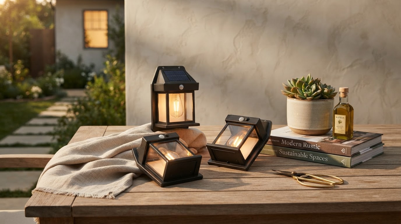 Enhancing Architecture with Solar Outdoor Wall Lights