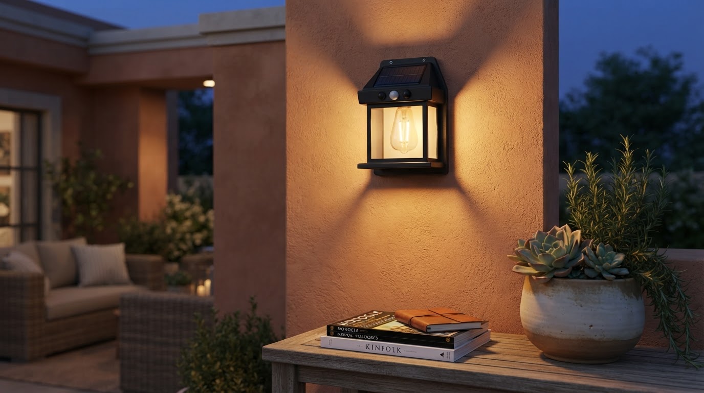 Modernizing Facades with Up and Down Solar Wall Lights