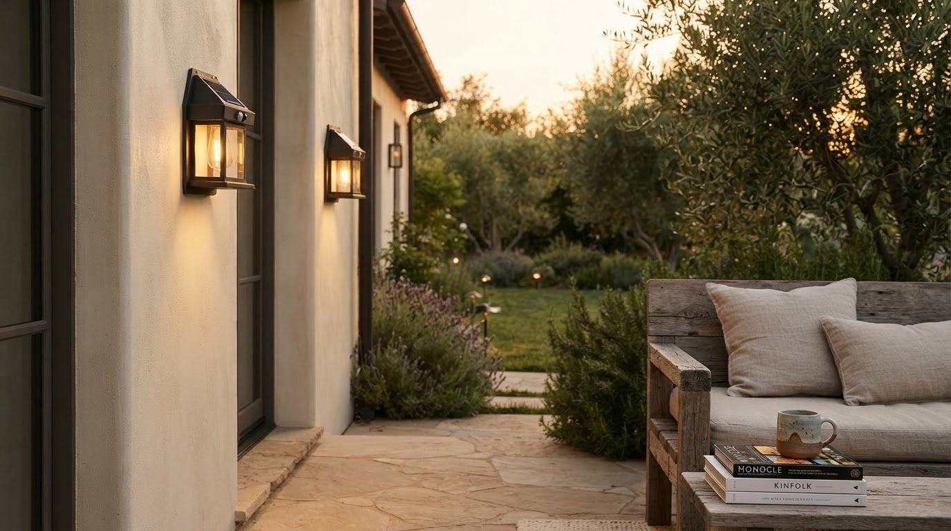Omibee Solar Flood Lights vs Solar Outdoor Wall Lights