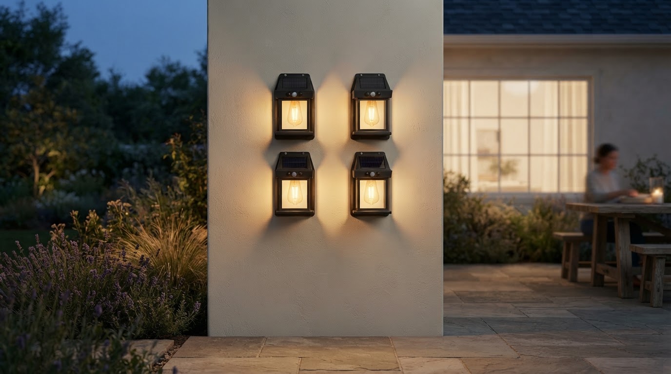 Omibee Solar Flood Lights vs Poly-silicon Efficiency