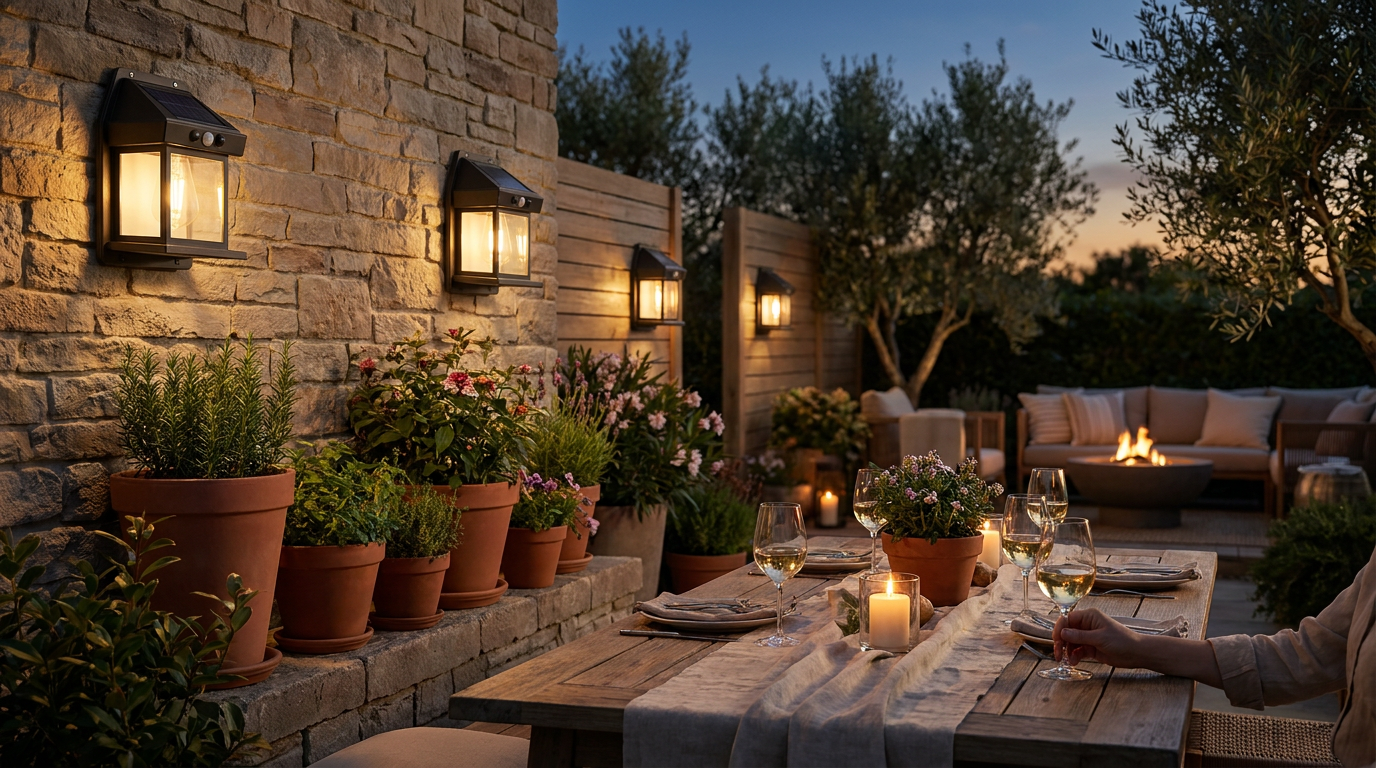 Solar Outdoor Wall Lights Join Prime Day Lighting Deals