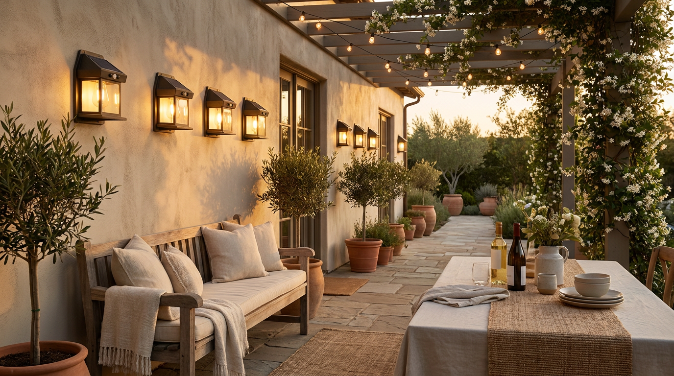 Solar Outdoor Wall Lights vs. LETMY 6-Count Prime Deal