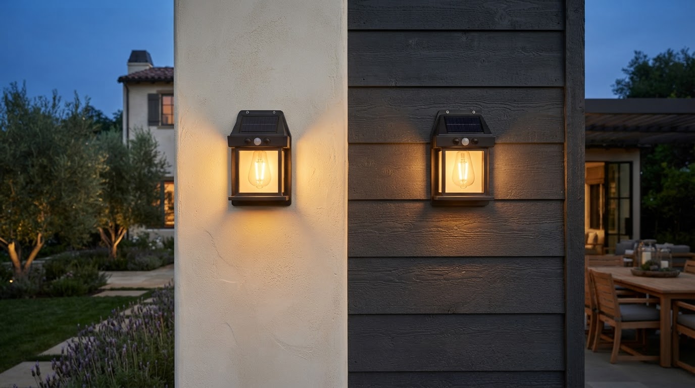 Which Warm White Solar Outdoor Wall Lights Set is Best?