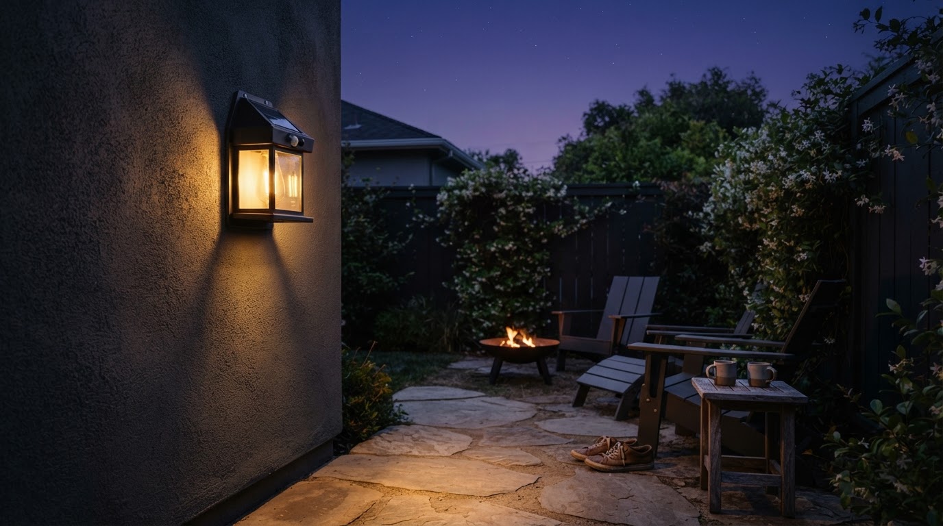 Can Wireless Solar Wall Lights Brighten A Dark Backyard?
