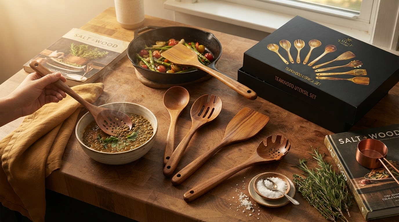Optimizing Kitchen Performance with Teak Utensils