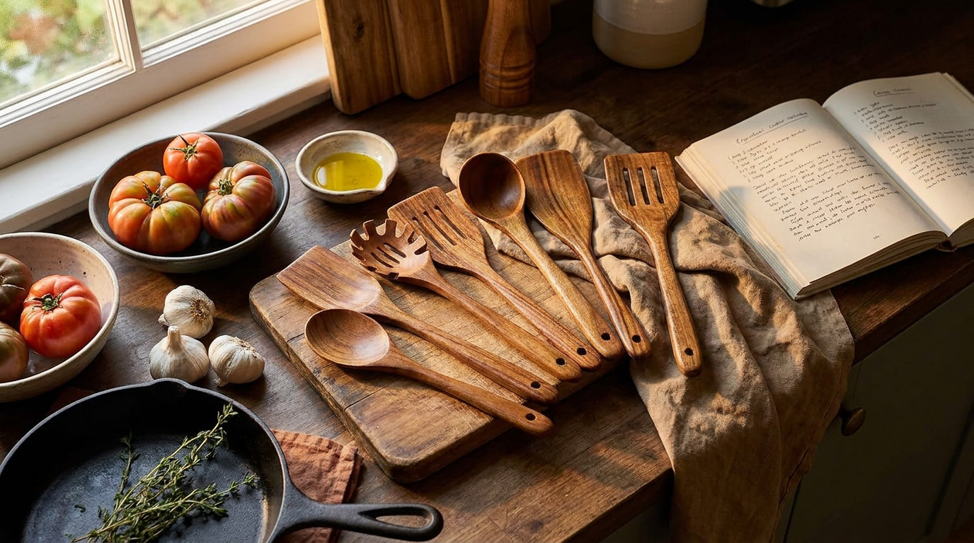 Selecting a Teak Utensils Set for Real Kitchen Performance