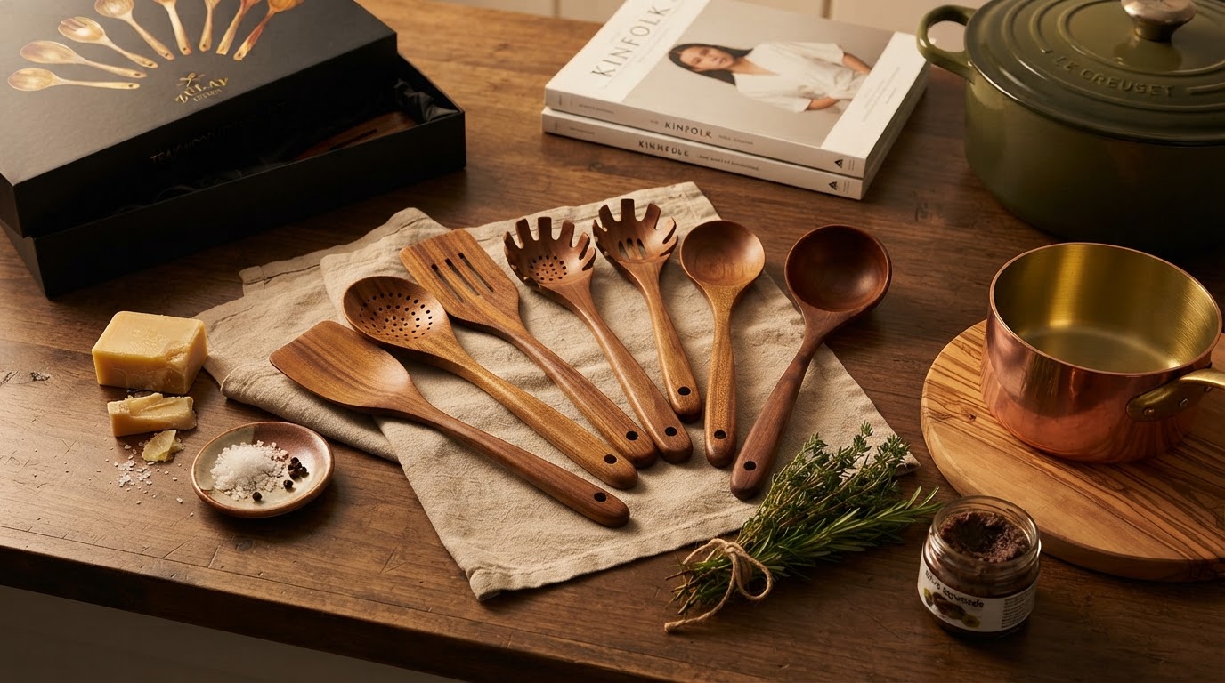 Five Performance Metrics for Teak Utensils Cooking Spoons