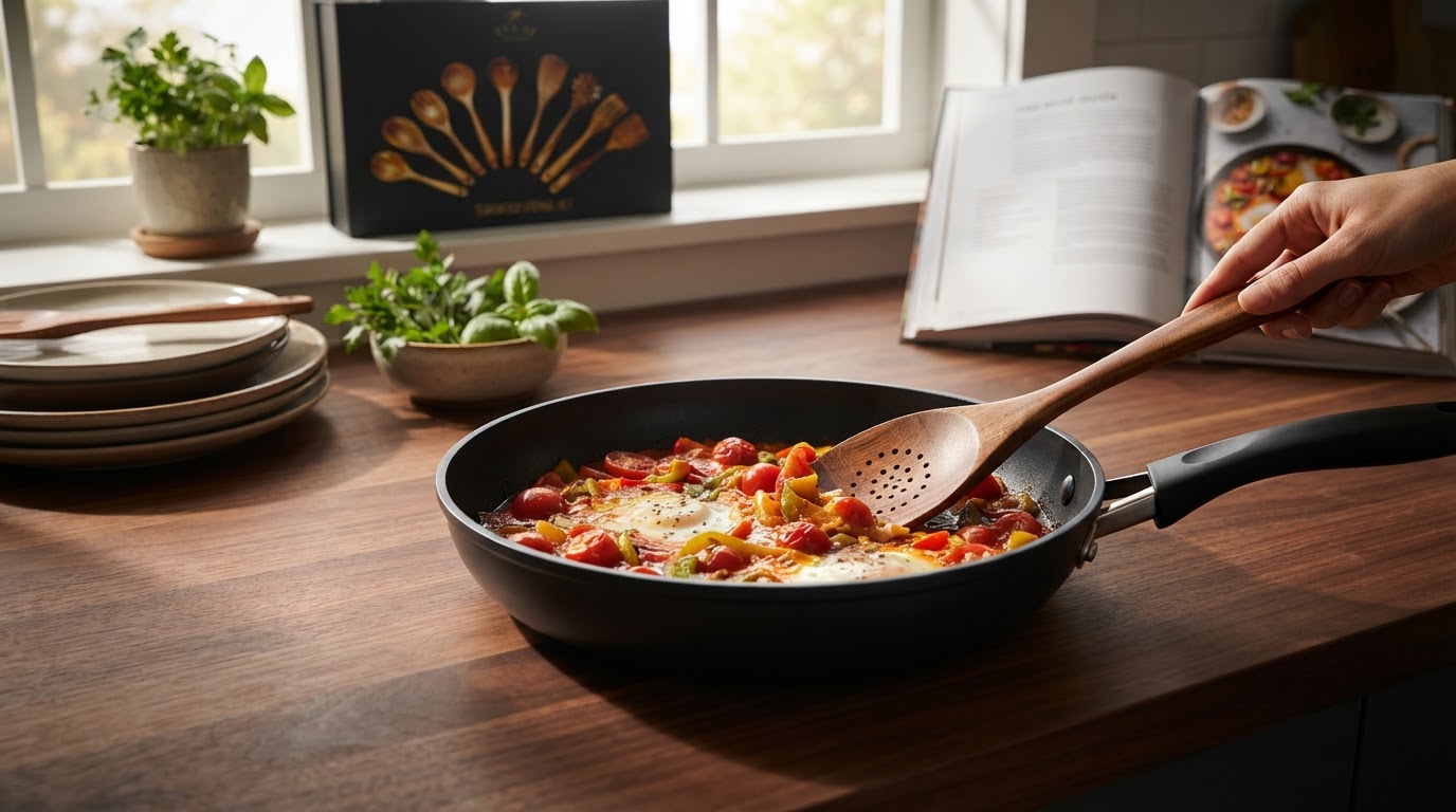 Why Wooden Utensils Won't Scratch Non-Stick Pans