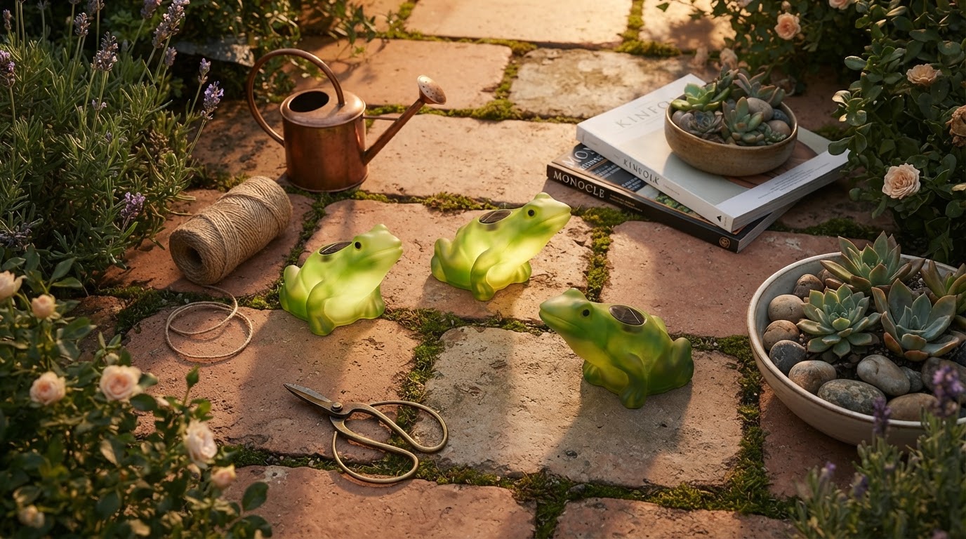 Choosing Solar Frog Lights for Humorous Garden Displays