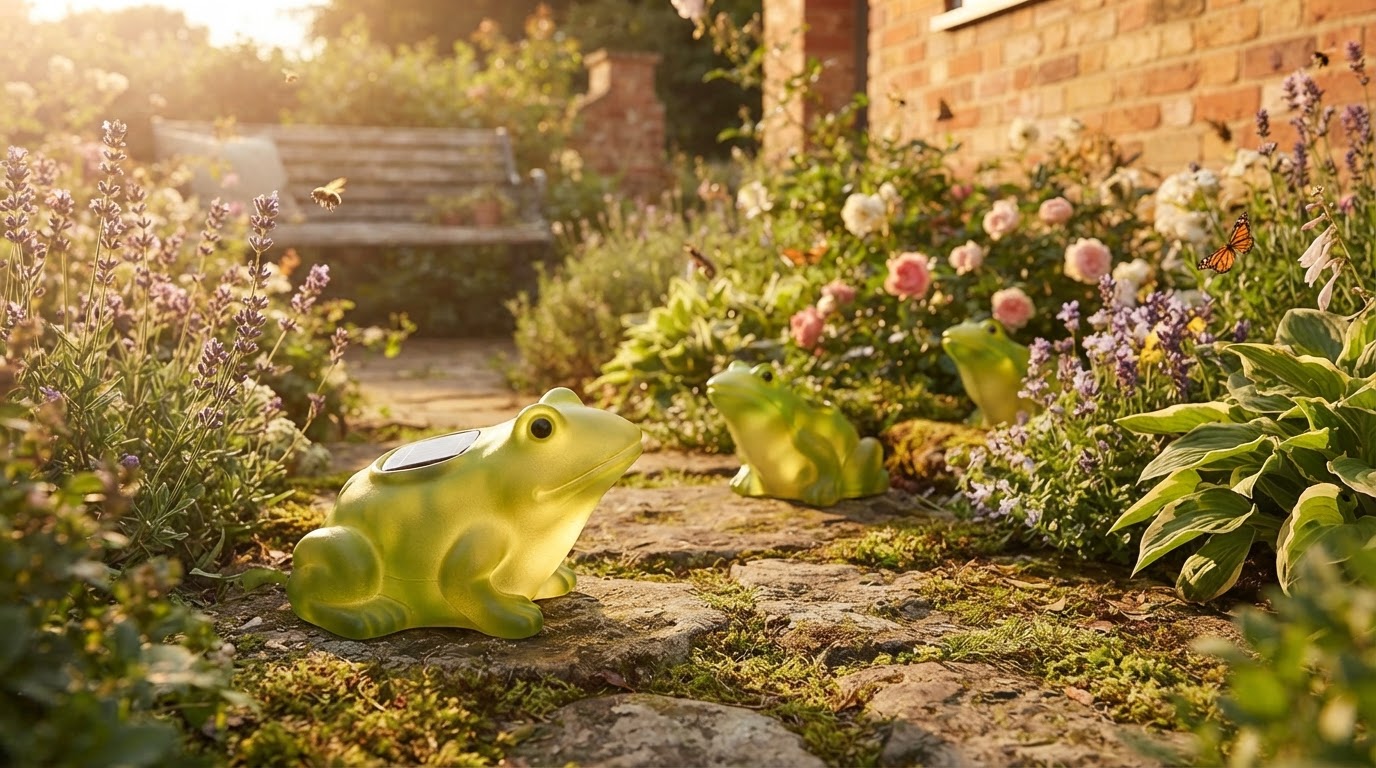 Do Solar Frog Lights Work as Durable Lawn Ornaments?