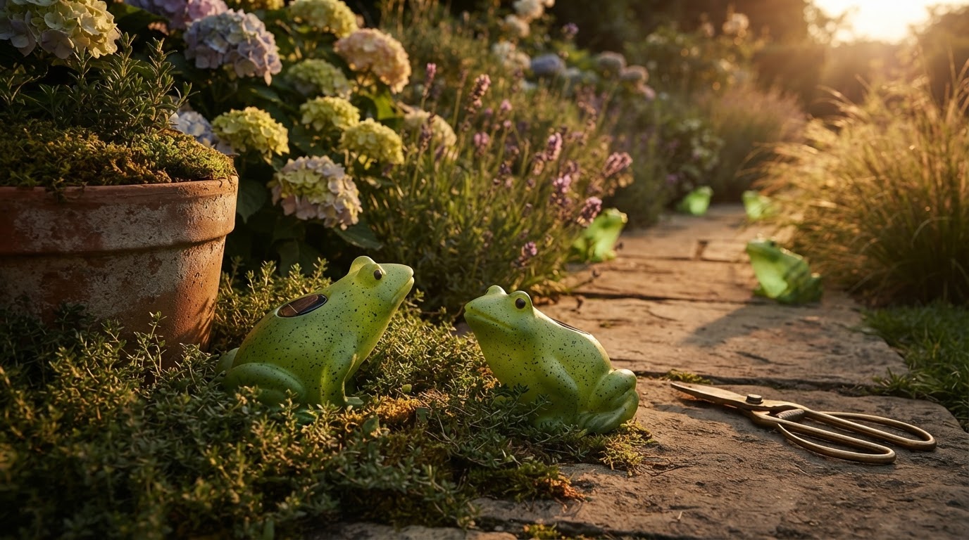 Why Use Solar Frog Lights as Lawn Ornaments?