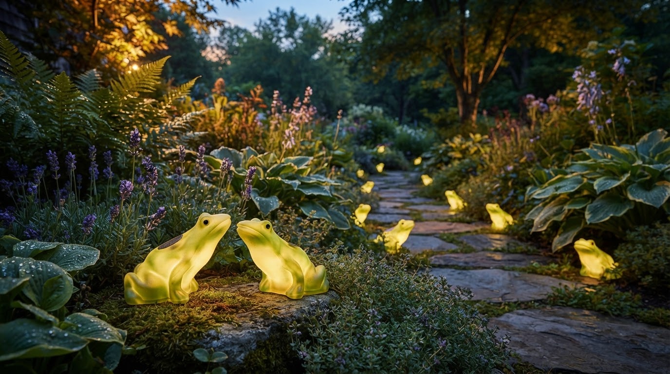How Solar Decorative Lights Enhance Garden Whimsical Charm