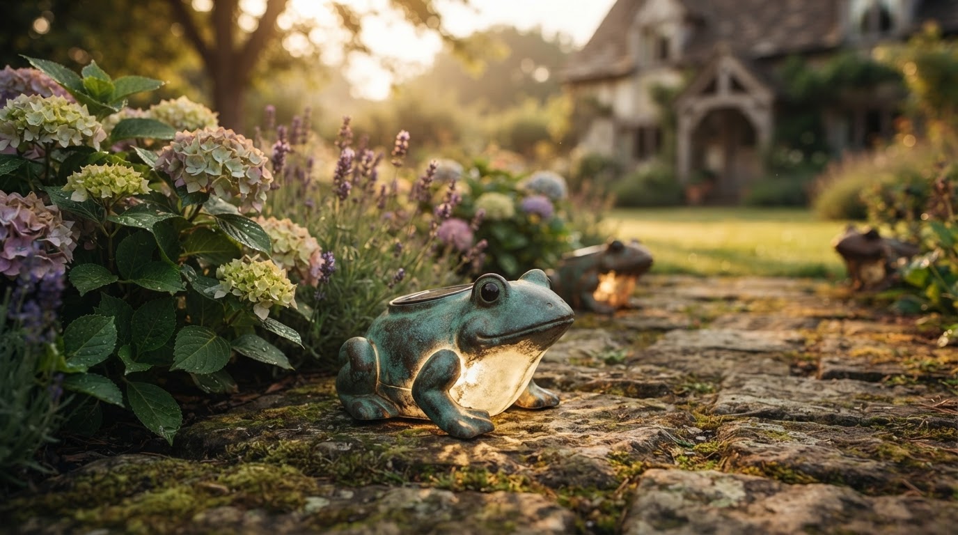 How Does a Metal Frog Solar Lantern Hold Up Outdoors?