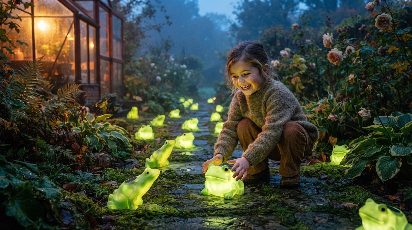 Optimizing Solar Frog Lights for Nighttime Garden Decor