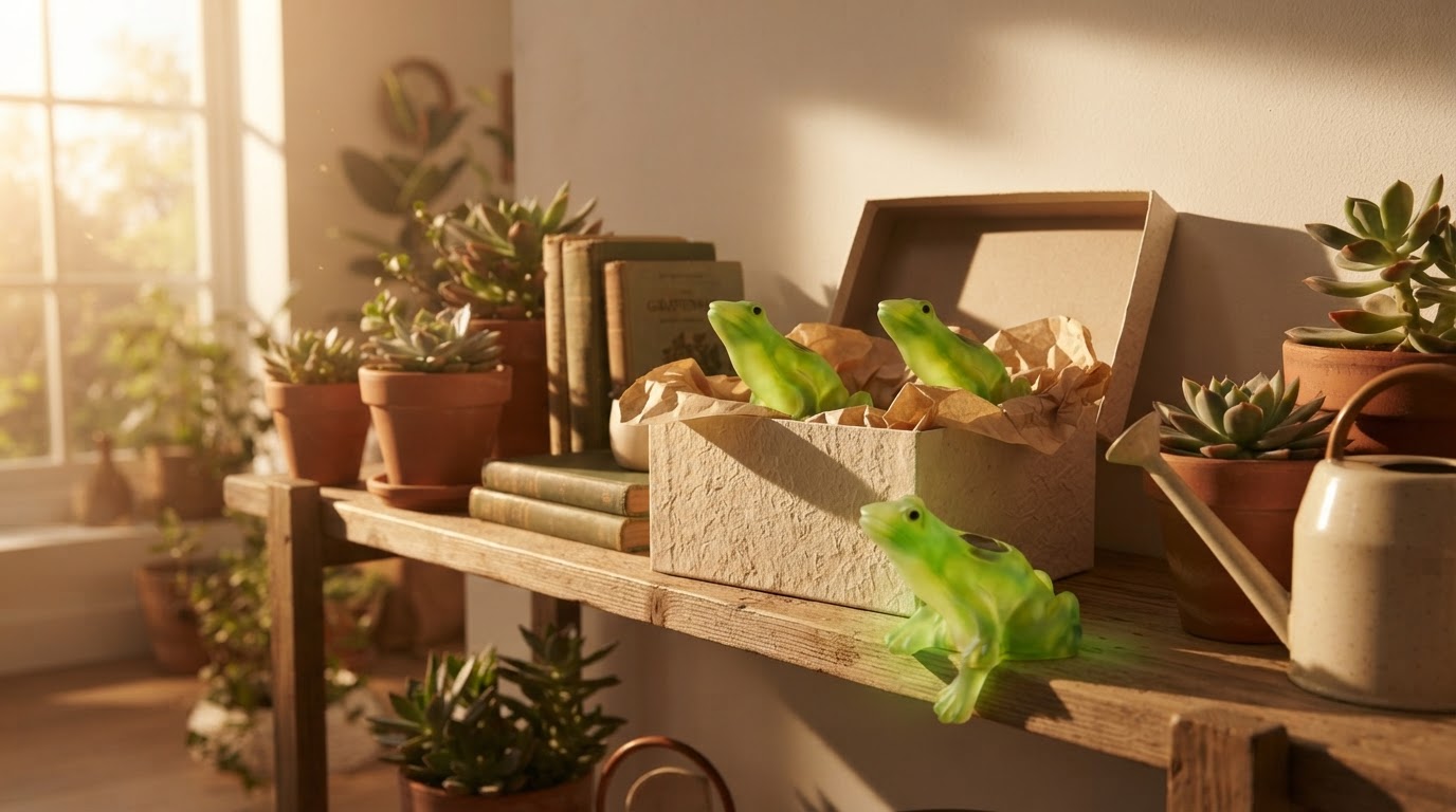 Solar Frog Lights: Choosing Funny Garden Gifts