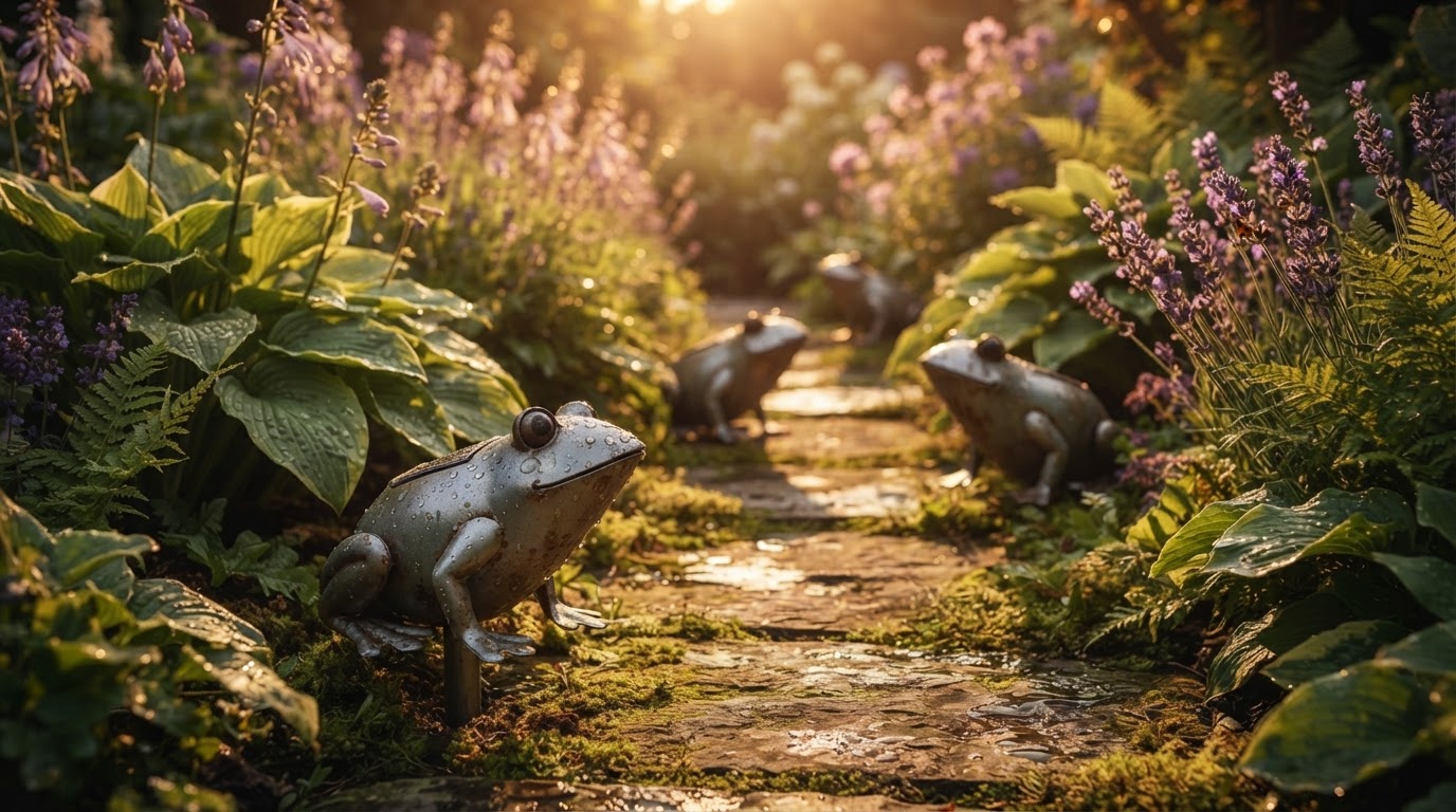 Do Solar Frog Lights Stakes Withstand Yard Weather?