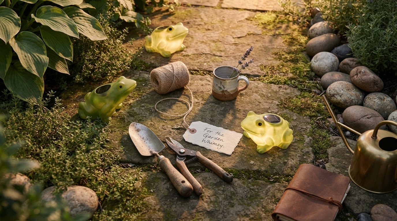 Choosing Solar Frog Lights for Whimsical Garden Gift Giving