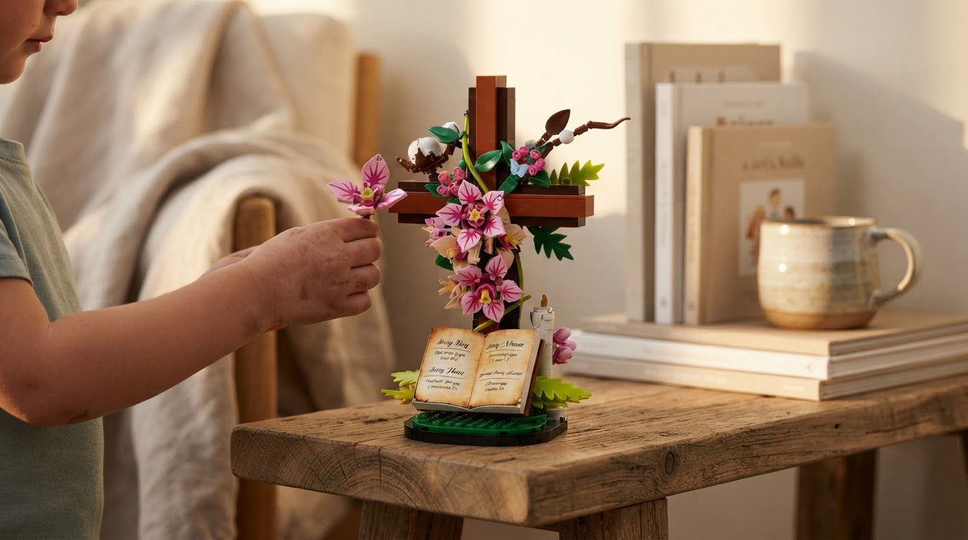 Is the Cross Building Set a durable toy for family use?