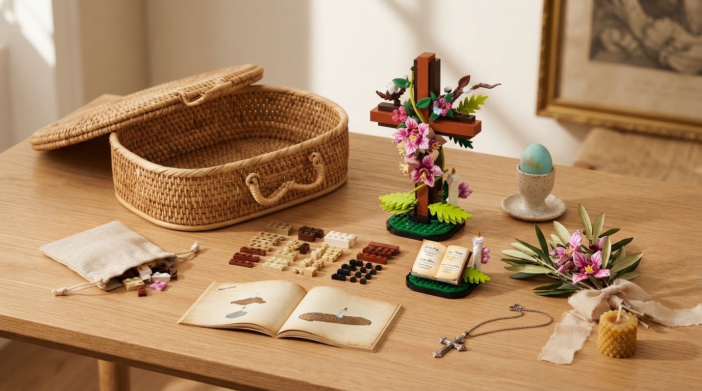 Cross Building Set for Mindful Easter Baskets