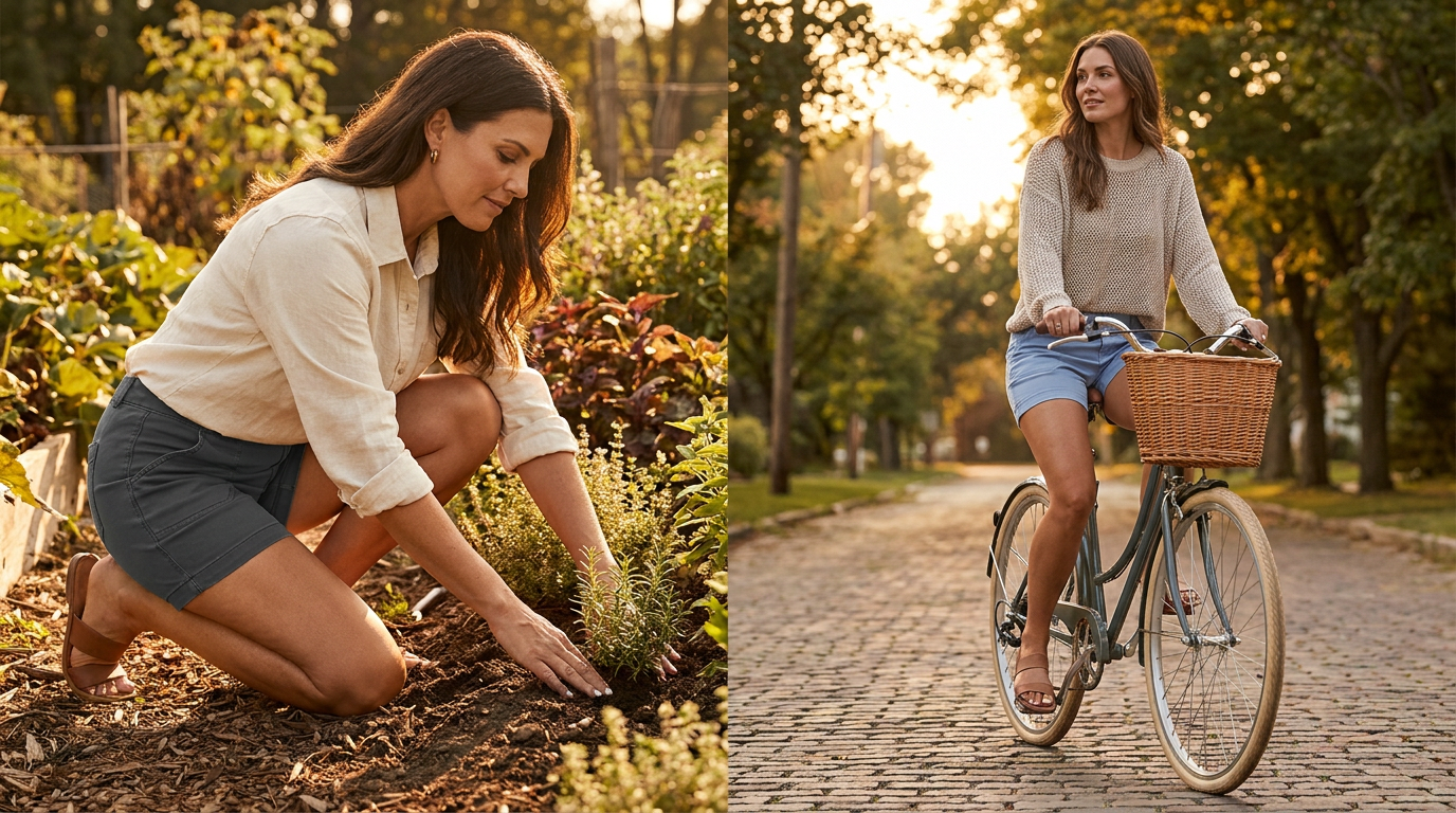 Women's Comfy Stretch Twill Shorts Performance Review