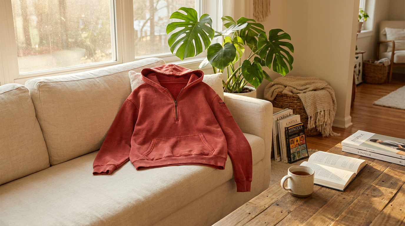 The Rise of the Vintage Design Half Zip Oversized Hoodie For Women