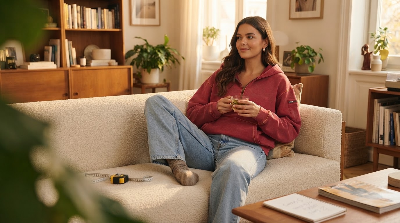 Is the Vintage Design Half Zip Oversized Hoodie For Women true to size?