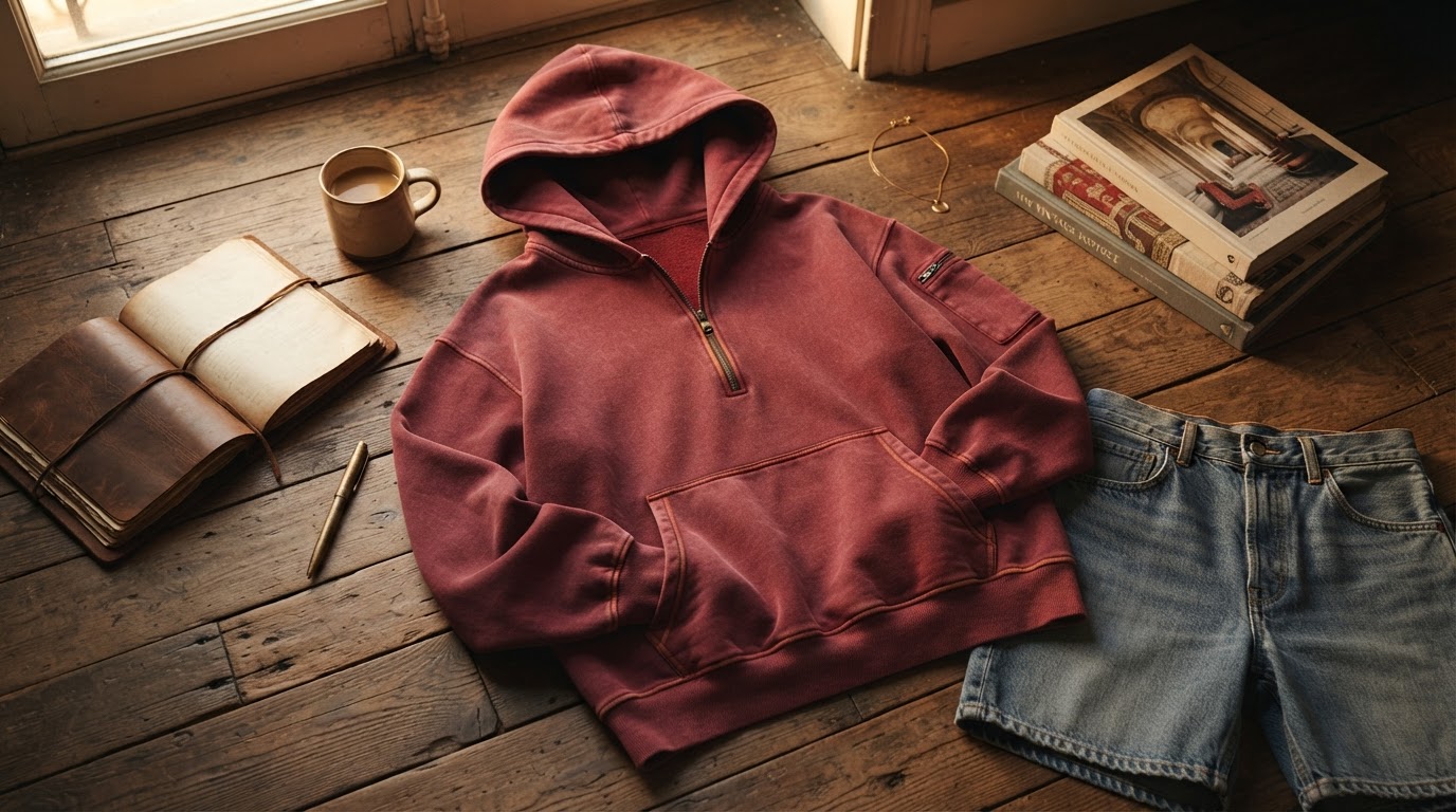 Vintage Design Half Zip Hoodies: Our Commitment to Quality