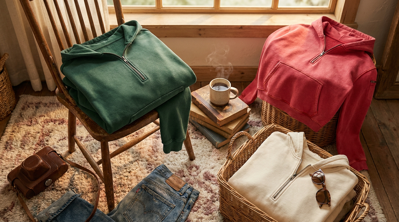 Essential Guide to the Vintage Half Zip Hoodie Women Love