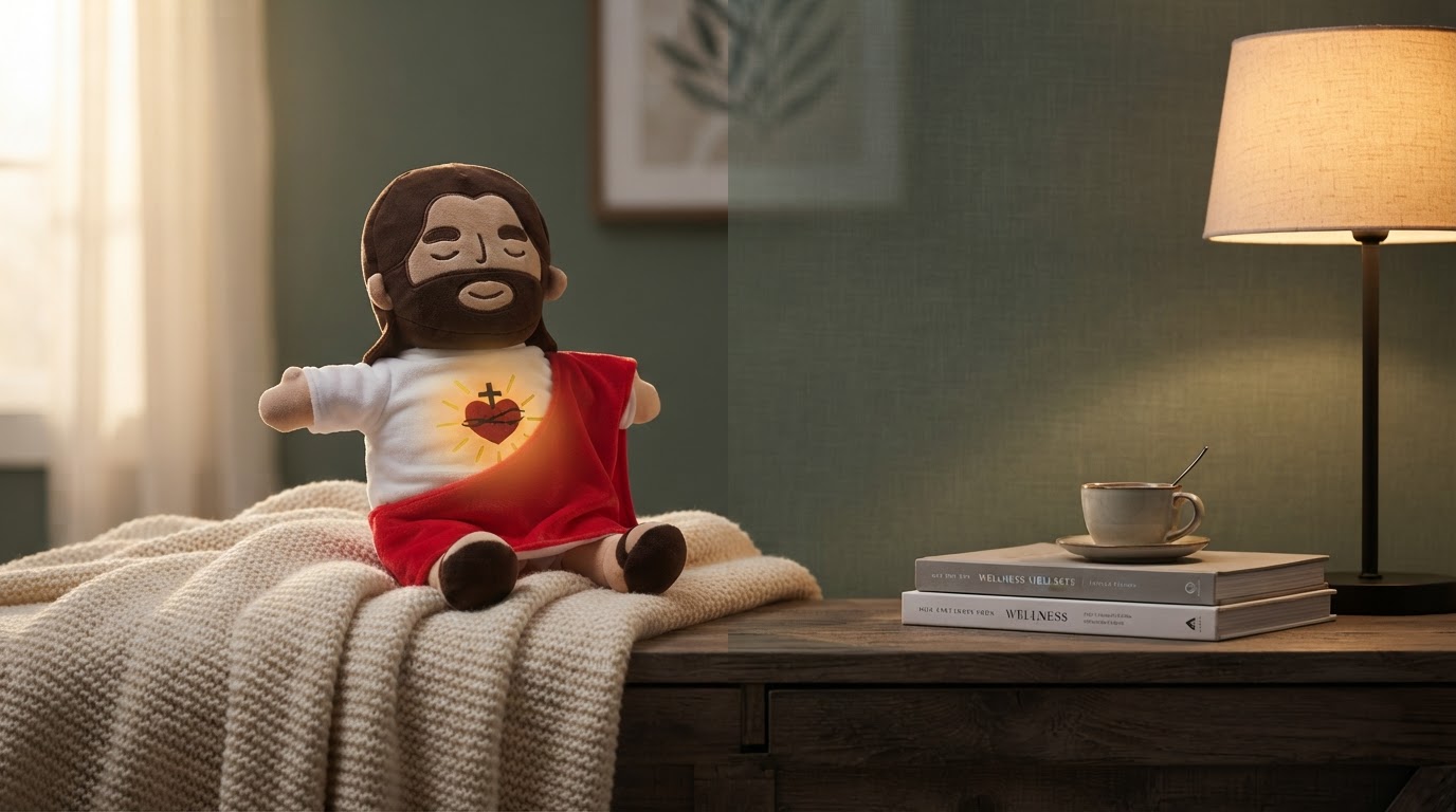 Breathing Jesus Plush: A Rhythmic Comfort Review