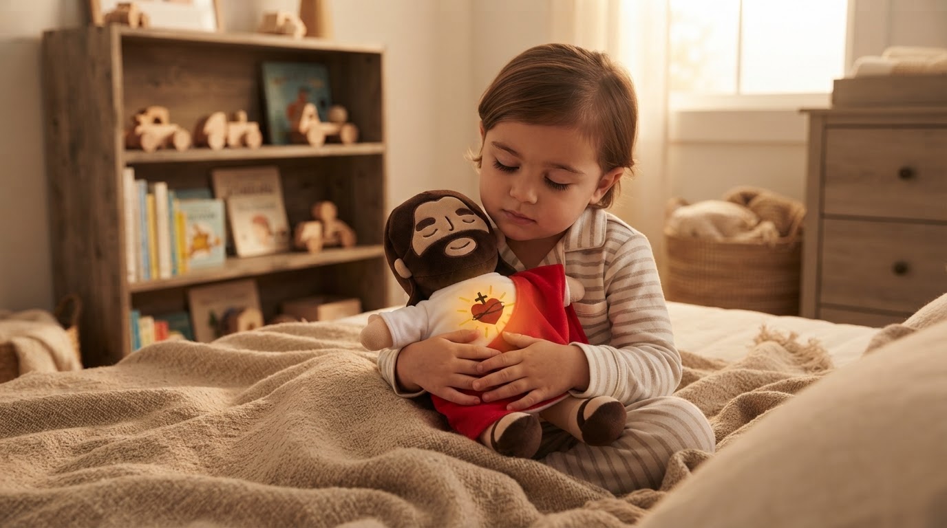Does the Breathing Jesus Plush really mimic sleep?
