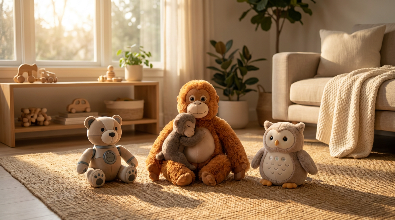 Mama Punch Monkey Plush Toy Interactive Play Comparison
