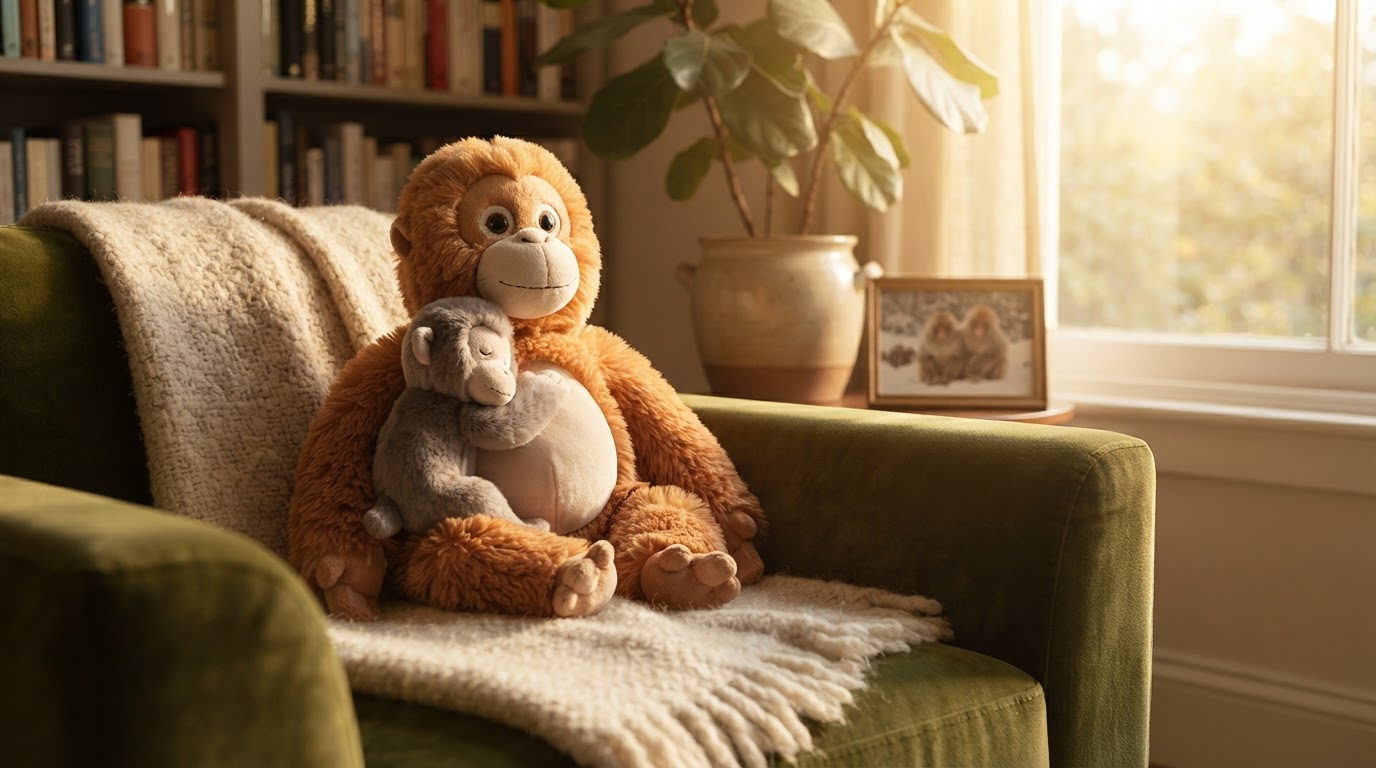 Why did the Mama Punch Monkey Plush Toy go viral?