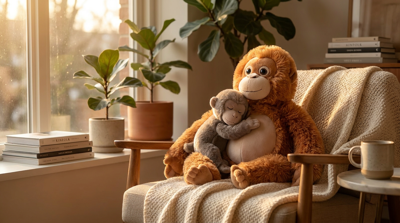 Punch the Monkey Finds Love: Get the Mama Punch Plush Toy