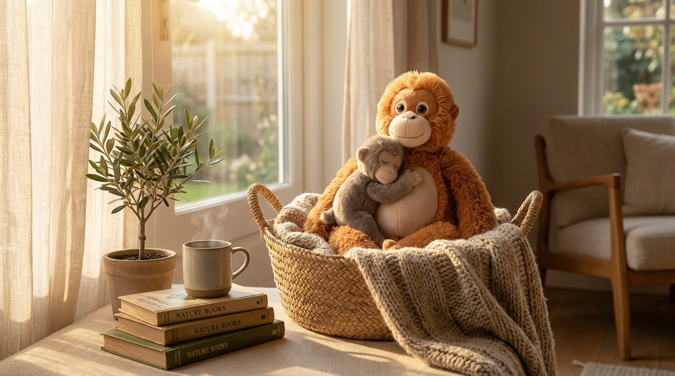 Punch the Monkey Finds Love and the Mama Punch Plush Story