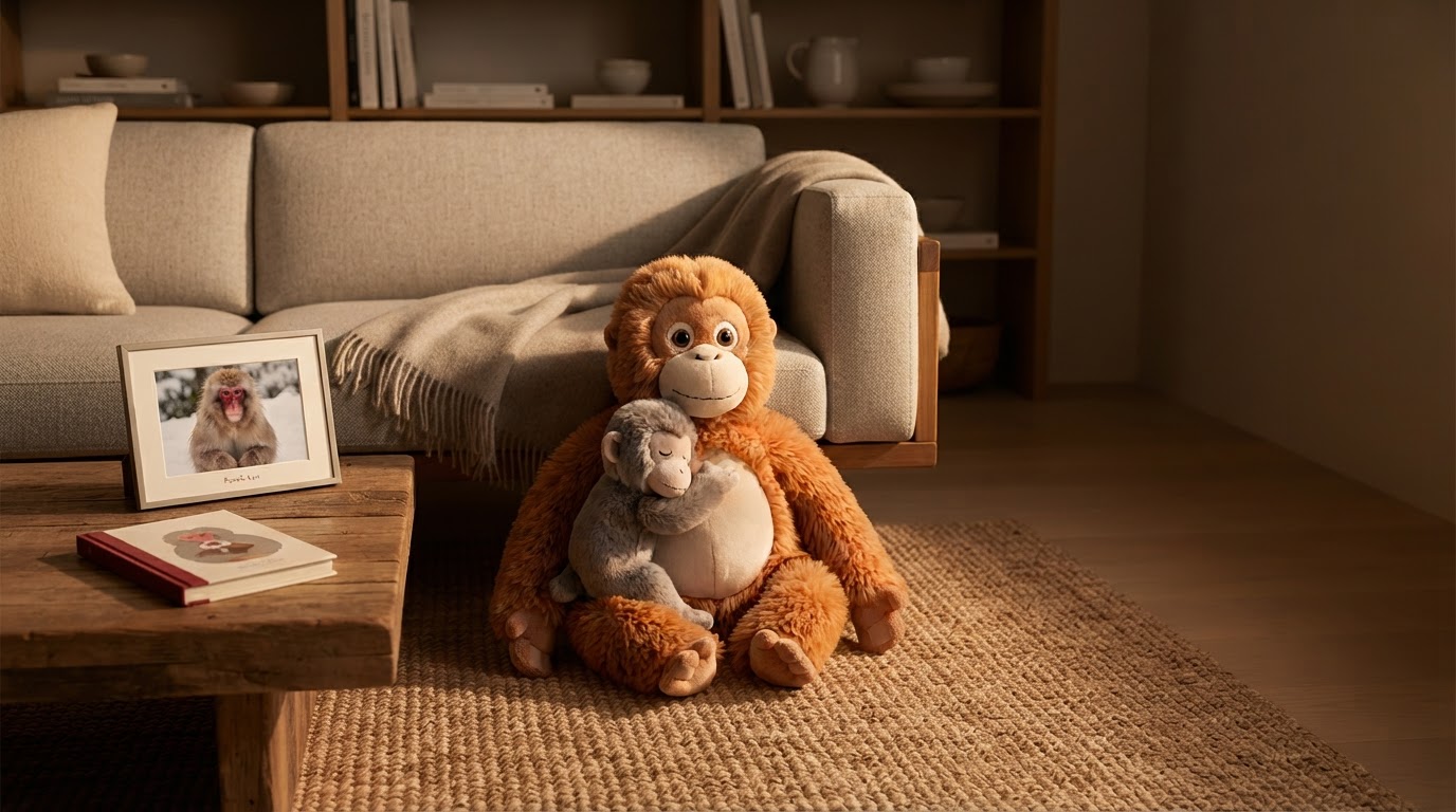 Why did the Mama Punch Monkey Plush Toy go viral?