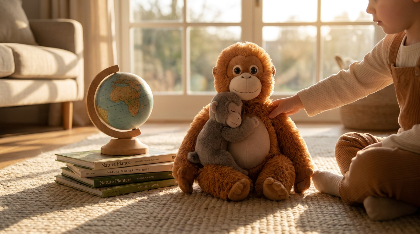 World Monkey Day Awareness and the Mama Punch Monkey Plush