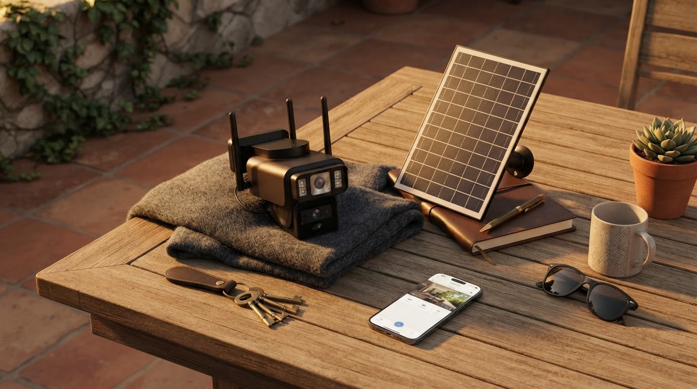 Scaling Remote Security with Solar Surveillance Camera