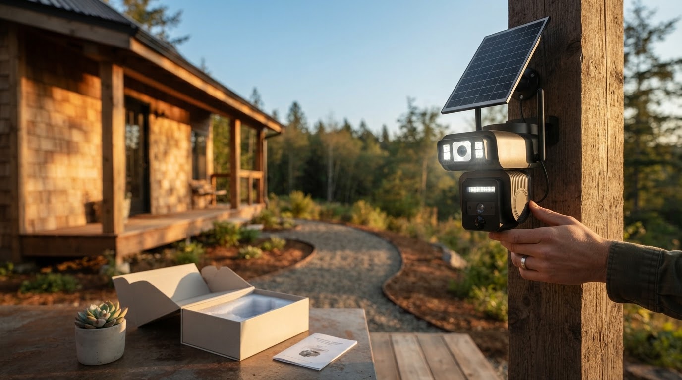 Solar Surveillance Camera Options for Remote Security