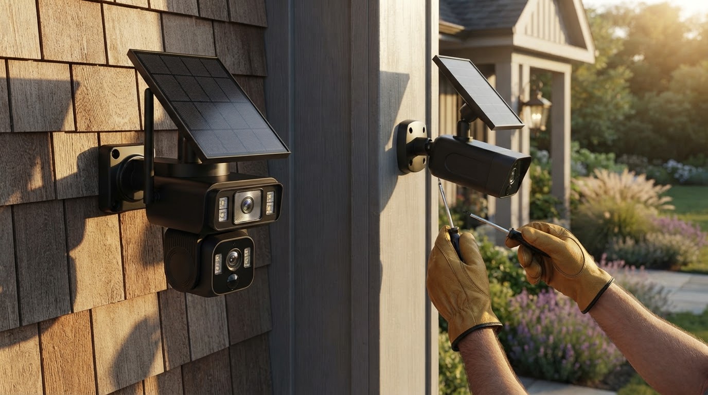 Three Critical Factors for Solar Surveillance Camera Setup