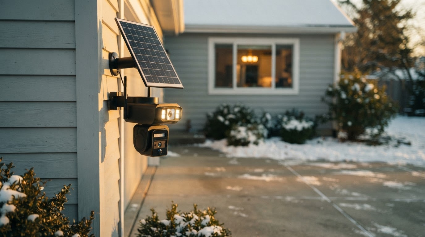 How does a Solar Surveillance Camera perform in winter?